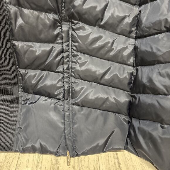 Womens Size XXL Michael Kors Navy Down Filled Long Jacket EUC - Picture 10 of 11